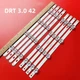 1Set LED Backlight Strips For LG 42LY540S 42LY560M 42LY570H 42LY760H AGF78402101
