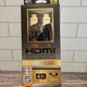 NEW GE Premium HDMI Cable with Ethernet, 4 ft., 4K UltraHD 1080P, 35531