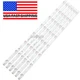 LED Strips For TCL 65S421 65S425TACA 65S4LEAA 65S425 65S423  65U5850C 65P65US 