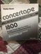 Radio Shack Concertape 1800&rsquo;FT 7&rdquo;Reel to Reel Tape With Title Info Space LN