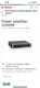 Bosch PVA-2P500 PAVIRO 2 x 500W Power Amplifier