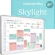 Skylight Calendar Max: 27-Inch Smart Digital & Chore Chart, Aluminum 