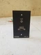 Extron WPB 103 one-gang wall plate (black), model 60-774-11