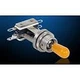 Switchcraft 12120X Switch Toggle Round Lever Solder Lug 3A 300VAC Panel Mount...