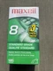 3 Maxell Video Cassettes 8 Hour T-160 VHS  VCR Tapes NEW SEALED N.O.S
