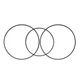 CX400 2 Drive Belt & 1 Door Belt for Sony CDP-CX400 CD Player CDP-CX450 CDPCX...
