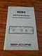 Sencore VC63 VCR Test accessory manual