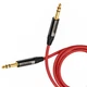 1 FT MOGAMI REDTRS CABLE NEUTRIK  1/4" CONNECTORS 2549 NP3X-B PATCH