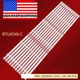 LED Strips(12) For HRS_SQY65D3_6X12_2W_MCPCB RTU6549-C RCA RNSMU6536 RNSMU6540