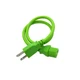 2' Green AC Cable for MACKIE PROFX8 PROFX12 PROFX16 PROFX22
