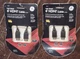 2 x GE High Speed 6' HDMI Cables *Full HD in One Connection for Audio & Video*