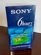 Sony VHS Blank Cassette Tapes Premium Grade T-120VF 4 Pack 6 Hours EP NEW.
