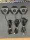 Lot of 3x Crestron CCS-UCA-MIC USB Conference Table Microphones 6508084
