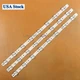 3Pcs LED Strips For LG 55UK6200PLA 55uk6300pue 55UK6360PSF 55UK6470 55UK6400