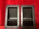 One Pair (2) Penn-Elcom H1070 Large Recessed Steel Handles NOS