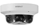 Wisenet Hanwha PNM-9084QZ1 8MP Outdoor WDR Multi-Sensor Network Dome Camera