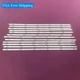 12Pcs LED Strips For Vizio D70-F3  3PCR02317A 3PCR02318A D70-F3-A/B-REV01