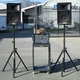 Yamaha S112IV Club V Series 600W 12&rdquo; DJ Passive PA Speakers EMX 88S Mixer Stands