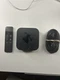 Apple TV 4th Generation HD Media Streamer - A1625 - 32GB - Remote + Power Cable