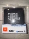 JBL Go 2 Bluetooth Waterproof Portable Speaker - Black HARMAN