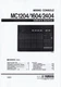 Service manual for Yamaha MC-1204, MC-1604, MC-2404