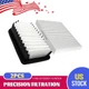 Engine And Cabin Air Filter Set for Kia Soul 2014 2015 2016 2017-2019 1.6L 2.0L