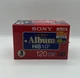 SONY Album Hi8 MP120 Video Cassette Tape 3P6-120HMPL 1 Pack of 3 Japan VTG NIB