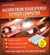 Xitel Inport Deluxe Stereo To PC Recording Kit Cassette LP Other Music Converter