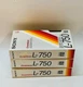 Sony - ES L-750 Dynamicron Betamax Blank Tapes - New Sealed 3 Tapes