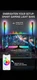 Enbrighten Vibe Wi-Fi Spectrum RGBIC Gaming Light Bar with Music Sync and Color
