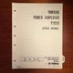 VINTAGE YAMAHA P2050 POWER AMPLIFIER SERVICE MANUAL