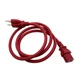 Red Power Cable for MACKIE PROFX8 PROFX12 PROFX16 PROFX22 4ft