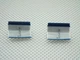 VIZIO P652UI-B2 65" TV T-CON Board Flex Ribbon Cable (Pair) - 69.65T33.F18