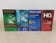 Maxell VHS Blank Tape Lot of 4 T-160 Premium T-120 Silver Standard T-120 Garrard