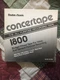 Radio Shack Concertape 1800&rsquo;FT 7&rdquo;Reel to Reel Tape With Title Info Space LN