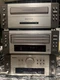 AS IS: DENON Component System CD UDCM-M7 cassette deck DRR-M7 amplifier UDRA-M7
