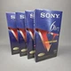 Sony 6 Hrs EP T-120VF VHS VCR Tapes Pack Of 4 Blank Premium Grade Sealed