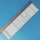 LED Strips For RCA RT4306 RTU4300 RTU4300-E AE0110575 HRS_SQY43_3X8_2W