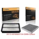 28113-A9100&97134-C6900 Carbon Cabin Engine Air Filter For 2016-2020 KIA Sorento