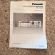 Panasonic SV-3800 DAT recorder "Operating Instructions" MANUAL