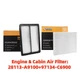 Combo Set Engine & Cabin Air Filter For 2016-2020 Kia Sorento US SELLER🔥