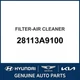 2015-2024 Kia Sedona Filter-Air Cleaner OEM New 28113A9100