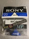 1 Pack Sony Video 8 Cassette Tapes Metal MP 120 -Brand  New Sealed