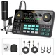 MAONO MaonoCaster Lite AU-AM200-S1 All-in-One Podcast Equipment Set with 3.5m...