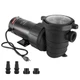 Above Ground Pool Pump &mdash; 1HP, 80 GPM, PP Shell, Detachable Filter Basket