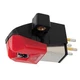 Audio-Technica AT-VM95ML Dual Moving Magnet Turntable Cartridge Red