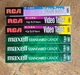 VIDEO TAPES ~ MAXELL T-160 ~ RCA  T-160 ~ RCA T-120 ~ SEALED X 6 ~ OLDER TAPES