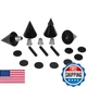 Dayton Audio DSS4-BK Black Speaker Spike Set 4 Pcs