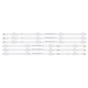 LED Strips For RCA RT4306 RTU4300 RTU4300-E AE0110575 HRS_SQY43_3X8_2W_MCPCB