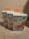 Sony Beta Blank Tape - ES L-750 Dynamicron Betamax - Sealed & New - Lot of 3